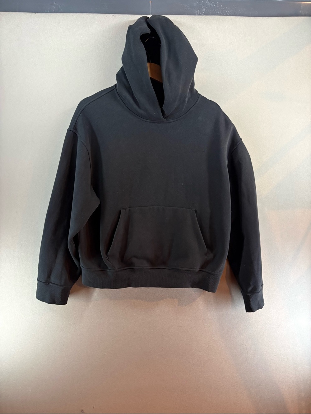 Lululemon Womens Steady State Oversized Hoodie Black Medium Pullover